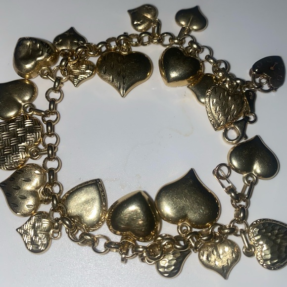 14kt Yellow Gold Charm Bracelet - Picture 4 of 15